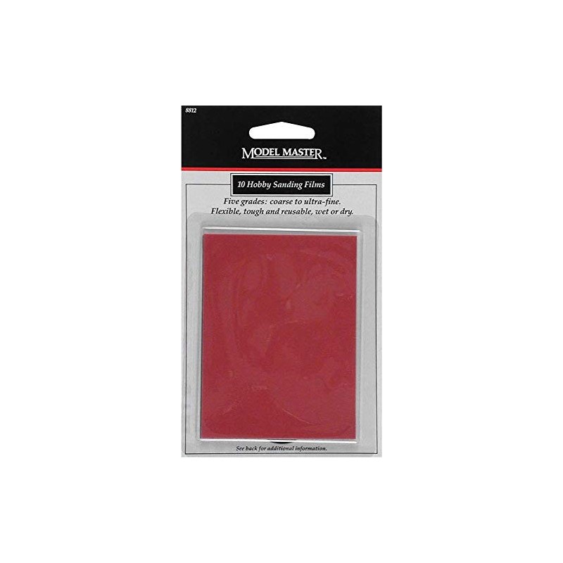 Testors Model Master Hobby Sanding Films (10)