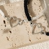 Matching Bracelets for Couples Heart Couples Bracelets for Him and