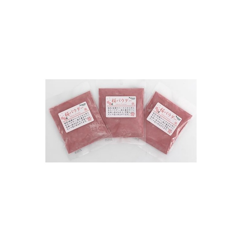 Cherry Blossom Powder 1.8 oz (50 g) x 3 Bags