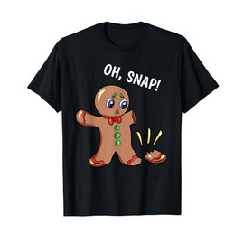 Oh Snap | Gingerbread Man T-Shirt T-Shirt