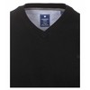 Redmond Men's Plain High Melange Pullover - 90 Black Plain,