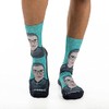 Good Luck Sock Men's Ruth Bader Ginsburg Socks, Adult, Shoe