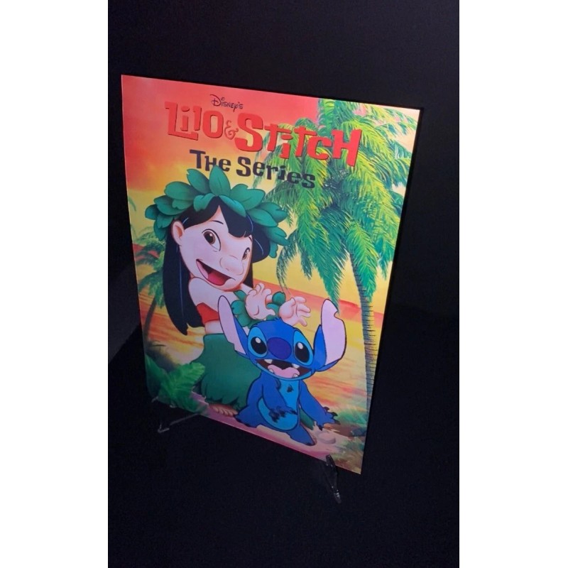 Lilo & Stitch Image Changing 3D Holographic Lenticular Poster