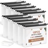 10 Pack Extra Capacity Hanging File Folders Letter Size Plastic