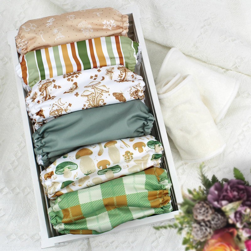 Mama Koala 3.0 Pocket Cloth Diapers for Babies with AWJ