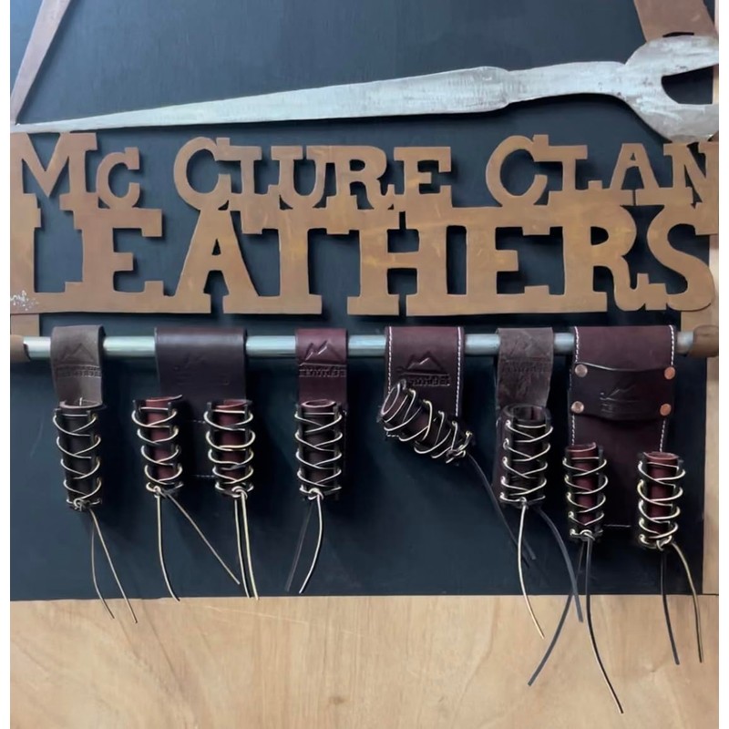 Bull Pin Wrench Holder Leather Tool Holder