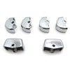 HTTMT MT420-002- Chrome Hand Controls Switch Button Covers Compatible with