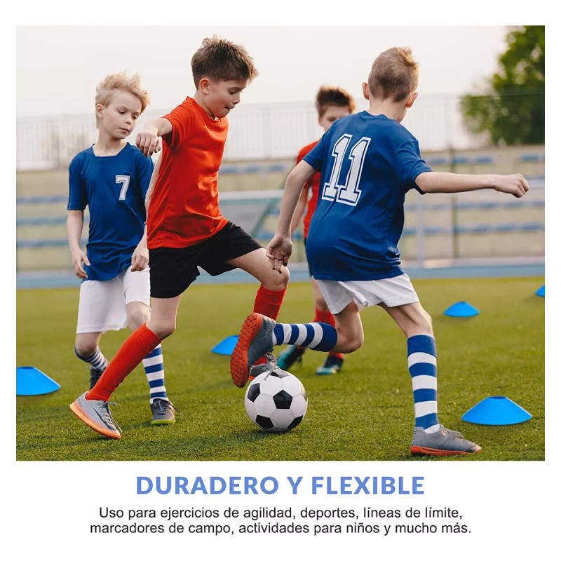GS Kit Entrenamiento 16 Conos + 16 Platos + 12