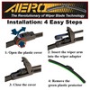 AERO 26" + 12" Premium All-Season Beam Windshield Wiper Blades