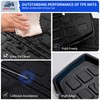 Rongtaod Cargo Mat Compatible with 2010-2024 Toyota 4Runner 7 Seats