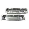 Tall Fabricated Valve Cover for Ford FE w/breather grommet (Silver