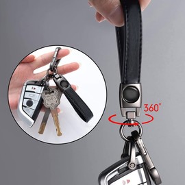 YUNHECHUHAI YUNHECHUHAI Car Keychain Compatible with Lincoln Series Key Chain Ring Accessories for Man and Woman Interior Accessories Black