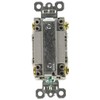 TradeMaster 15A120V Decorator Switch Four Way in White