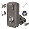 5-in-1 Multi-Functional Torch Lighter, Cutter and Punch, Needle, Holder, Luxury