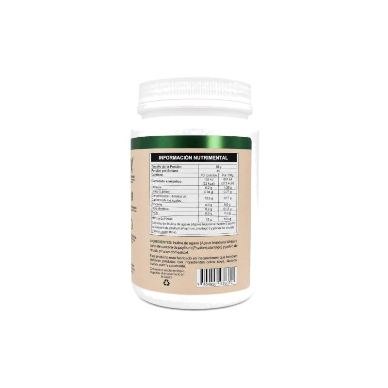 Vita Daigo+ Fibra Digestiva Natural, Fórmula Triple Fibra con Psyllium