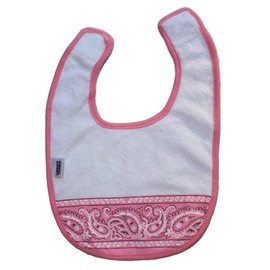 4Rodeo Western Bandana Spilly The Kid Baby Infant Bib (Pink)