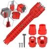14-in-1 Multi-functional Wrench for Toilet, Sink, Bathroom, Kitchen Plumbing Installation