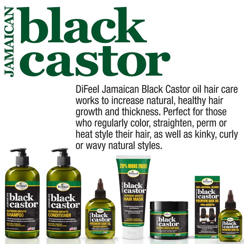 Difeel Superior Growth Jamaican Black Castor Premium Hair Oil 7.1