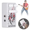 Distortion Pedal Electronic Guitar High Gain Effect Effector 9V DC