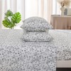 Jessrydo Floral Bed Sheets King Size 18” Deep Pocket King