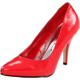 Ellie Shoes Women's 8400 Pump, Red Patent, 14