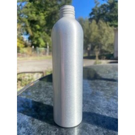 8oz/227.3 ml unused new empty brushed aluminum Bottles 24/410 neck