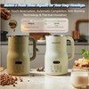 8-in-1 Automatic Nut Milk Maker Blender, 40.6oz Homemade Almond, Oat,
