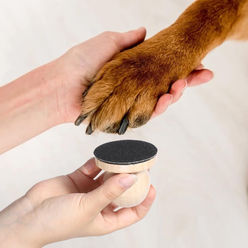 Zelphvt Dog Nail File Board Dog Scratch Board for Nails