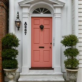 3 Inch Metal Modern House Numbers, House Address Letters and Numbers for Outside Signs - Metal Letters Door Numbers Signage Street Address Plaque for Garden Door Mailbox Decor (Number 1)