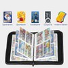 AUEJACKY Trading Card Album for Cards, Portable Waterproof Card Holder,