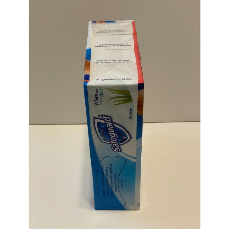 Safeguard Bar Soap 8 Bar Package White with Touch of