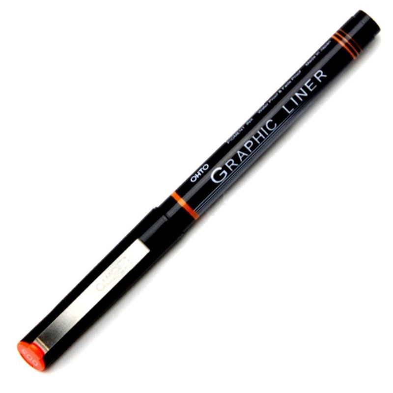Ohto Graphic Liner Needle Point Drawing Pen - Pigment Ink