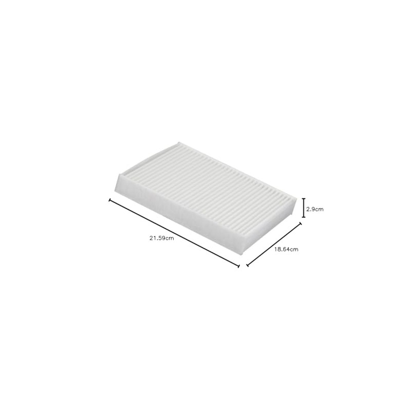 ecogard xc10622 Premium cabina Filtro de Aire, 1 Pack