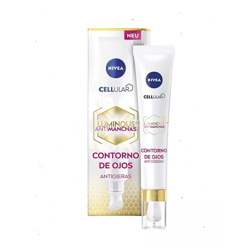 Nivea Crema Facial Antiojeras Contorno Ojos Nivea Luminous630 15ml