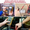 BINTA 27PCS Silicone Multimeter Test Leads Kit with Replaceable Gold-Plated