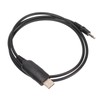 Programming Cable 3.5mm/0.14in Stable USB Write Frequency Cable for EVX‑216