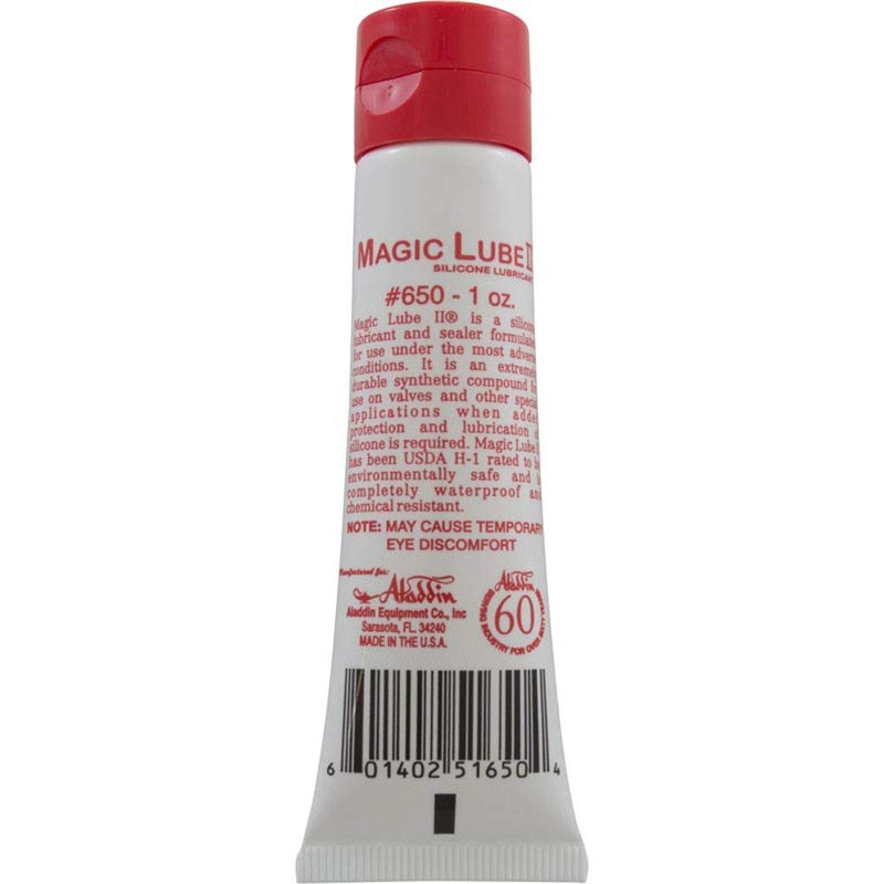 Aladdin 650 Magic Lube II Silicone Lubricant Sealant 1 OZ