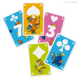 TS Spielkarten The Mouse Card Game for Children from 3 Years | Mau-Mau & Swimming Playing Cards - Motifs from the Show with the Mouse