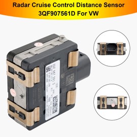 Topteng Cruise Control Distance Radar Sensor 3QF907561D for VW Arteon 2019-2020, for Jetta 1.4L/2.0L 2019-2020, Golf Alltrack 1.8L 2017-2018, Atlas 3.6L 2018-2020 2.0L, Golf 2019-2021