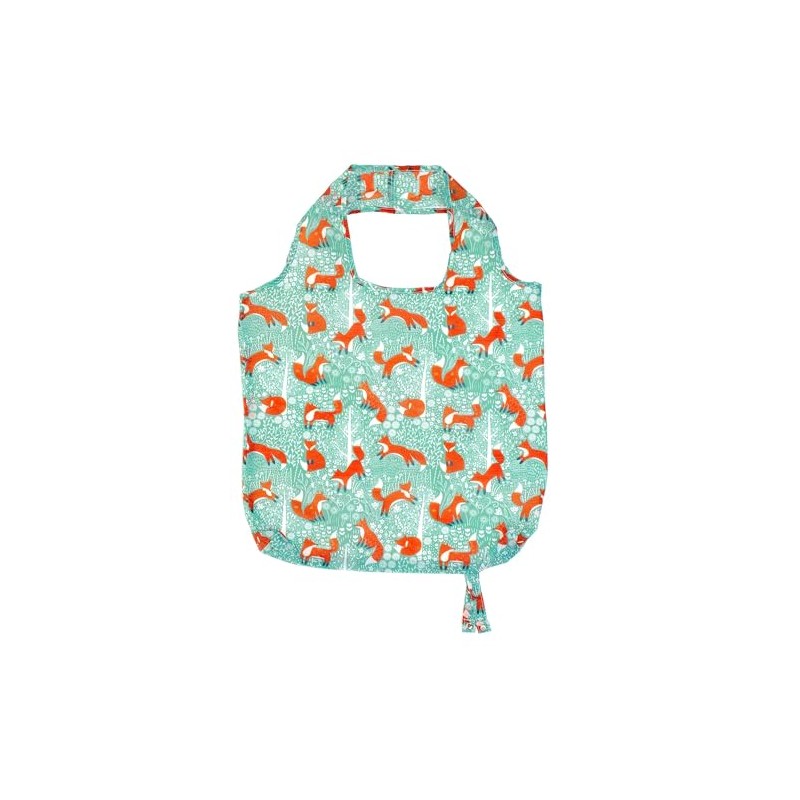 Ulster Weavers, Foraging Fox Roll Reusable Packable 100% Polyester Shopping