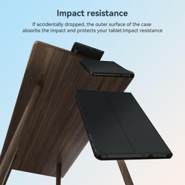 Alphawolf LPad3A Tablet Case for 11 Inch LPad3A Tablets - Waterproof, Foldable, Full Protection - Slim, Lightweight, Comfortable PU Leather for Students and Professionals