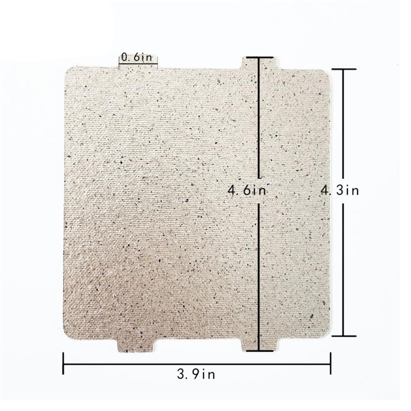 2 PCS Microwave waveguide Cover -Microwave Oven Parts Mica Slice