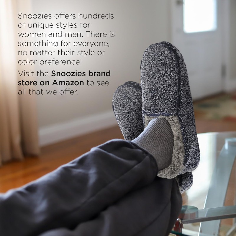 Snoozies Mens Red Flannel Plaid Size Large