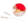 10 Pairs Ceramic Chopsticks Household Tableware Cutlery for Home Hotel