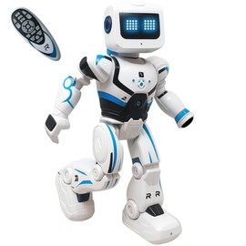 GERARDO'S Talking Kids Robot | Talking, Dancing, Remote Control Robot Toy for Kids | Includes Light Up Eyes & Backpack | STEM Toys for Boys & Girls Age 8-12