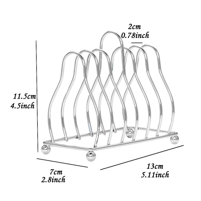 Toast Rack Toast Stand,6 Slice Slot Toast