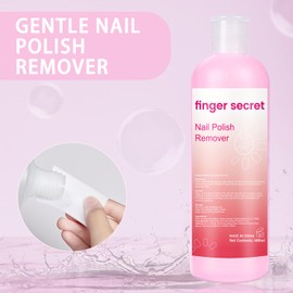 Nail Polish Remover for Nails,finger secret Nail Polish Remover 480ML,Gel Remover For Nails,Professional Gel Polish Remover for Nails Quickly & Easily & Effectively Remove Gel Polish