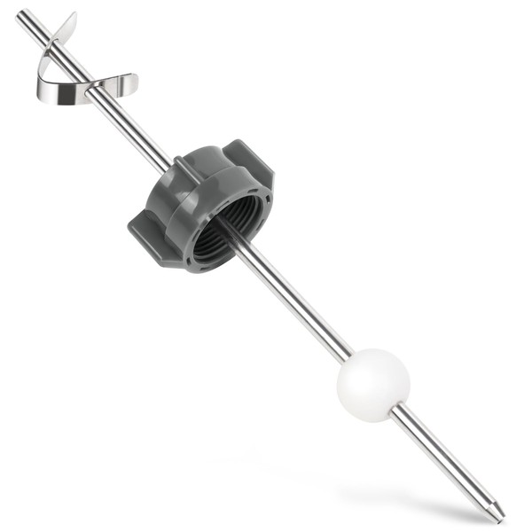 Lavatory Pop Up Center Piece Assembly, Ball Pop Up Stopper