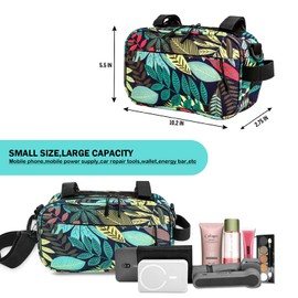 BEEYEO Bike Bags for Bicycles, Waterproof Bike Handlebar Bag Bicycle Front Bag Shoulder Bag Storage Bag with Shoulder Strap, Road Mountain Bike Cycling Accessories