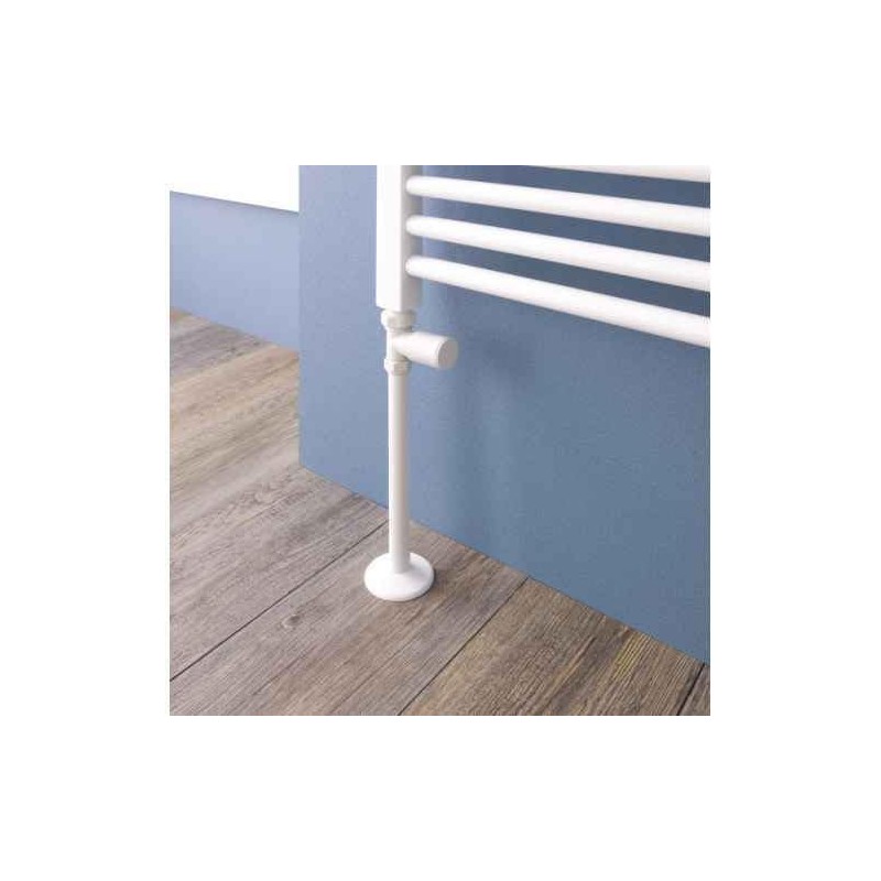 2 x Radiator Pipe Sleeve Covers and Pipe Collars in